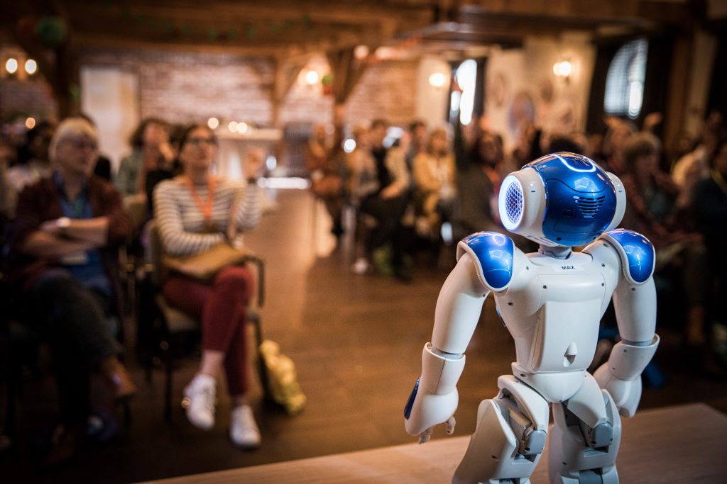 JGZ festival, 10 oktober, 't manneke Berkel en Rodenrijs. Keynote door NAO robot
