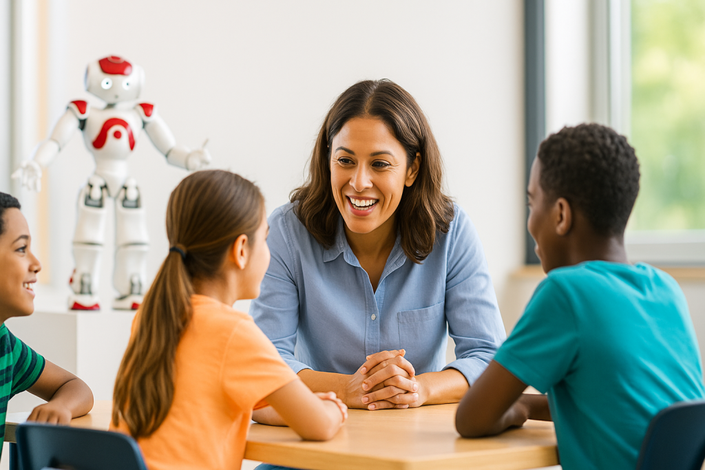 Waarom technologie de leraar niet vervangt