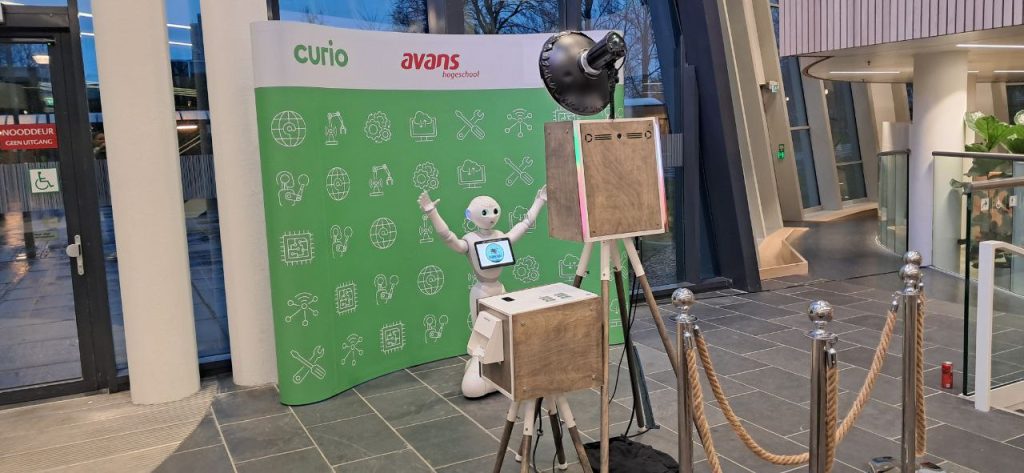 Pepper robot als entertainment